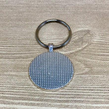 Load image into Gallery viewer, Bouvier des Flandres (cropped ears) Bezel Keychain - personalized
