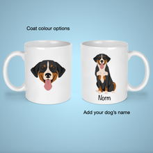 Load image into Gallery viewer, Appenzeller Sennenhund 11 oz mug personalized
