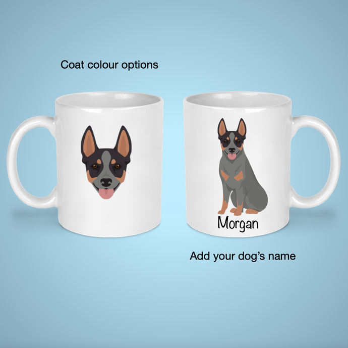 Australian Stumpy Tail Cattle Dog 11 oz mug personalized