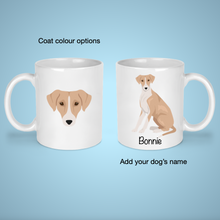 Load image into Gallery viewer, Azawakh 11 oz mug personalized
