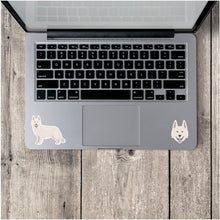 Load image into Gallery viewer, White Swiss Shepherd Vinyl Sticker Set
