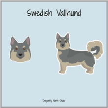 Load image into Gallery viewer, Swedish Vallhund Vinyl Sticker Set
