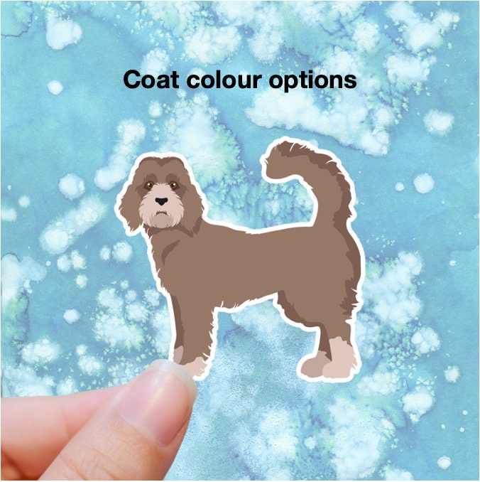 Labradoodle Vinyl Sticker Set