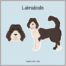 Load image into Gallery viewer, Labradoodle Vinyl Sticker Set
