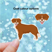 Load image into Gallery viewer, Nova Scotia Duck Tolling Retriever Vinyl Sticker Set
