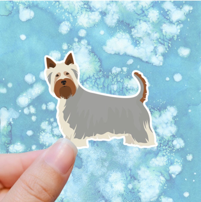 Silky Terrier Vinyl Sticker Set