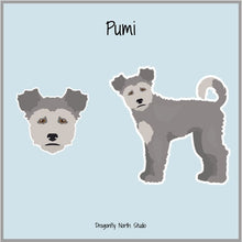 Load image into Gallery viewer, Pumi Vinyl Sticker Set
