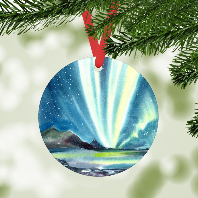 Arctic Northern Lights Ornament