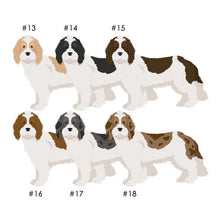 Load image into Gallery viewer, Bernedoodle Vinyl Stickers Set
