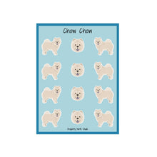 Load image into Gallery viewer, Chow Chow Vinyl Sticker Sheet
