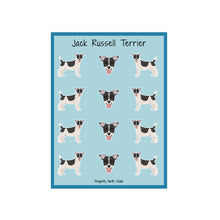 Load image into Gallery viewer, Jack Russell Terrier (smoothcoat) Vinyl Sticker Sheet
