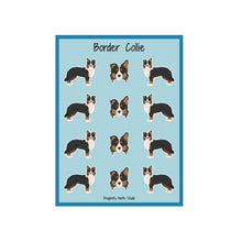 Load image into Gallery viewer, Border Collie Vinyl Sticker Sheet
