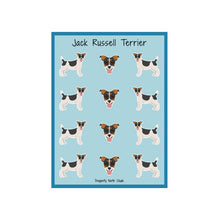 Load image into Gallery viewer, Jack Russell Terrier (smoothcoat) Vinyl Sticker Sheet
