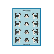 Load image into Gallery viewer, Labradoodle Vinyl Sticker Sheet
