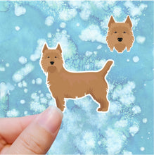 Load image into Gallery viewer, Australian Terrier Vinyl Sticker Set
