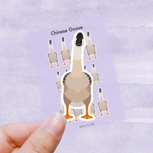 Load image into Gallery viewer, Chinese Goose vinyl sticker sheet
