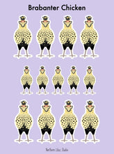 Load image into Gallery viewer, Bradbanter chicken vinyl sticker sheet
