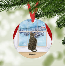 Load image into Gallery viewer, Bengal Cat ornament personalized
