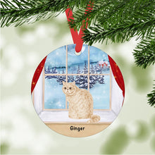 Load image into Gallery viewer, Exotic Shorthair Cat ornament personalized
