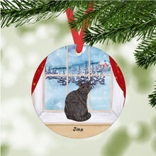 Load image into Gallery viewer, Chartreux Cat ornament personalized
