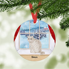 Load image into Gallery viewer, Exotic Shorthair Cat ornament personalized
