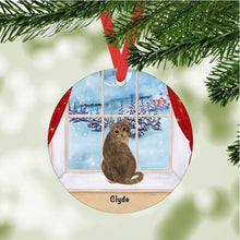 Load image into Gallery viewer, Kinkalow Cat ornament personalized
