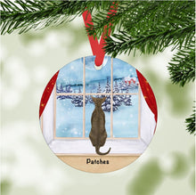 Load image into Gallery viewer, Oriental Shorthair Cat ornament personalized
