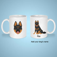 Load image into Gallery viewer, Bohemian Shepherd 11 oz mug personalized
