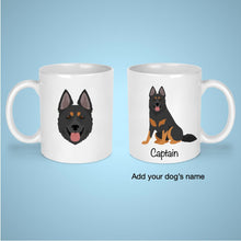 Load image into Gallery viewer, Bohemian Shepherd 11 oz mug personalized
