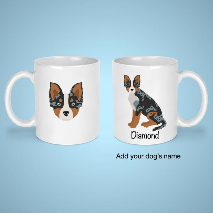 Australian Koolie 11 oz mug personalized