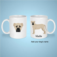 Load image into Gallery viewer, Boerboel 11 oz mug personalized
