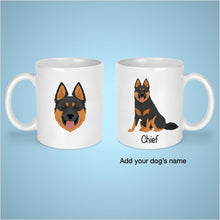 Load image into Gallery viewer, Bohemian Shepherd 11 oz mug personalized
