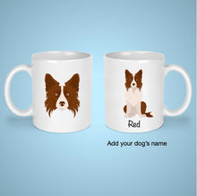 Load image into Gallery viewer, Border Collie 11 oz mug personalized
