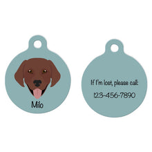 Load image into Gallery viewer, Labrador Retriever ID Tag Personalized
