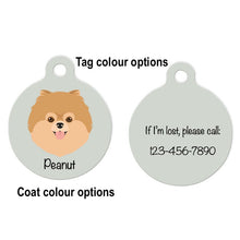 Load image into Gallery viewer, Pomeranian ID Tag Personalized
