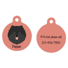 Load image into Gallery viewer, Pomeranian ID Tag Personalized
