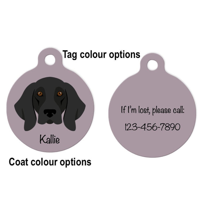 German Shorthaired Pointer ID Tag Personalized