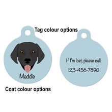 Load image into Gallery viewer, Labrador Retriever ID Tag Personalized
