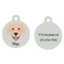 Load image into Gallery viewer, Labrador Retriever ID Tag Personalized
