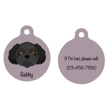 Load image into Gallery viewer, Shih Tzu (puppy clip) ID Tag Personalized
