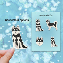 Load image into Gallery viewer, Alaskan Klee Kai Vinyl Sticker Set
