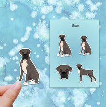 Load image into Gallery viewer, Boxer (docked) Vinyl Sticker Set
