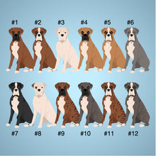 Load image into Gallery viewer, Boxer (natural) Vinyl Sticker Set
