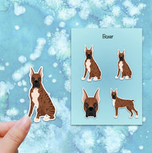 Load image into Gallery viewer, Boxer (cropped and docked) Vinyl Sticker Set
