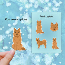 Load image into Gallery viewer, Finnish Spitz Vinyl Sticker Set
