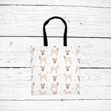 Load image into Gallery viewer, Akita pattern tote bag
