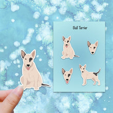 Load image into Gallery viewer, Bull Terrier Vinyl Stickers Set
