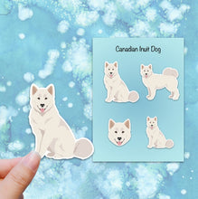 Load image into Gallery viewer, Canadian Inuit Dog Vinyl Sticker Set
