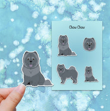 Load image into Gallery viewer, Chow Chow Vinyl Sticker Set
