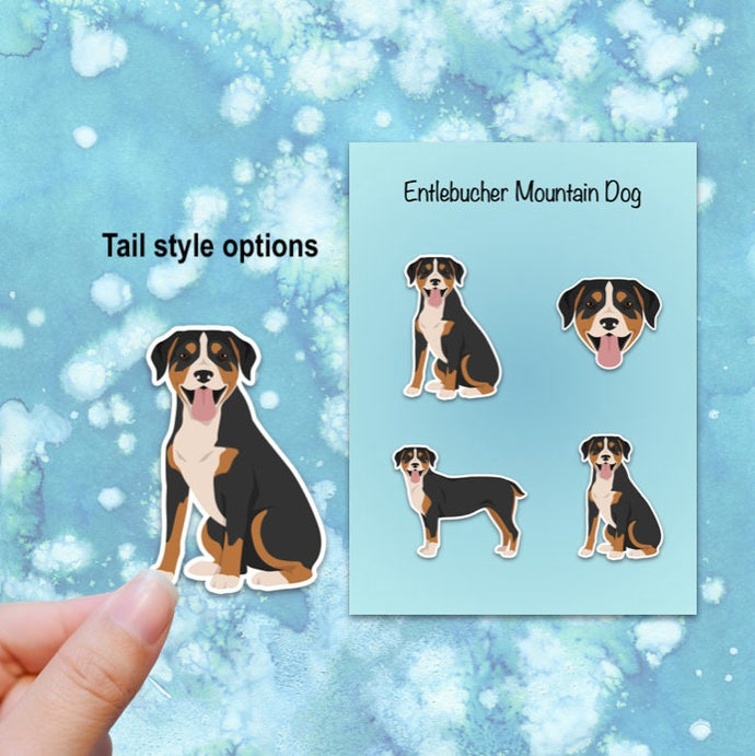 Entlebucher Vinyl Sticker Set